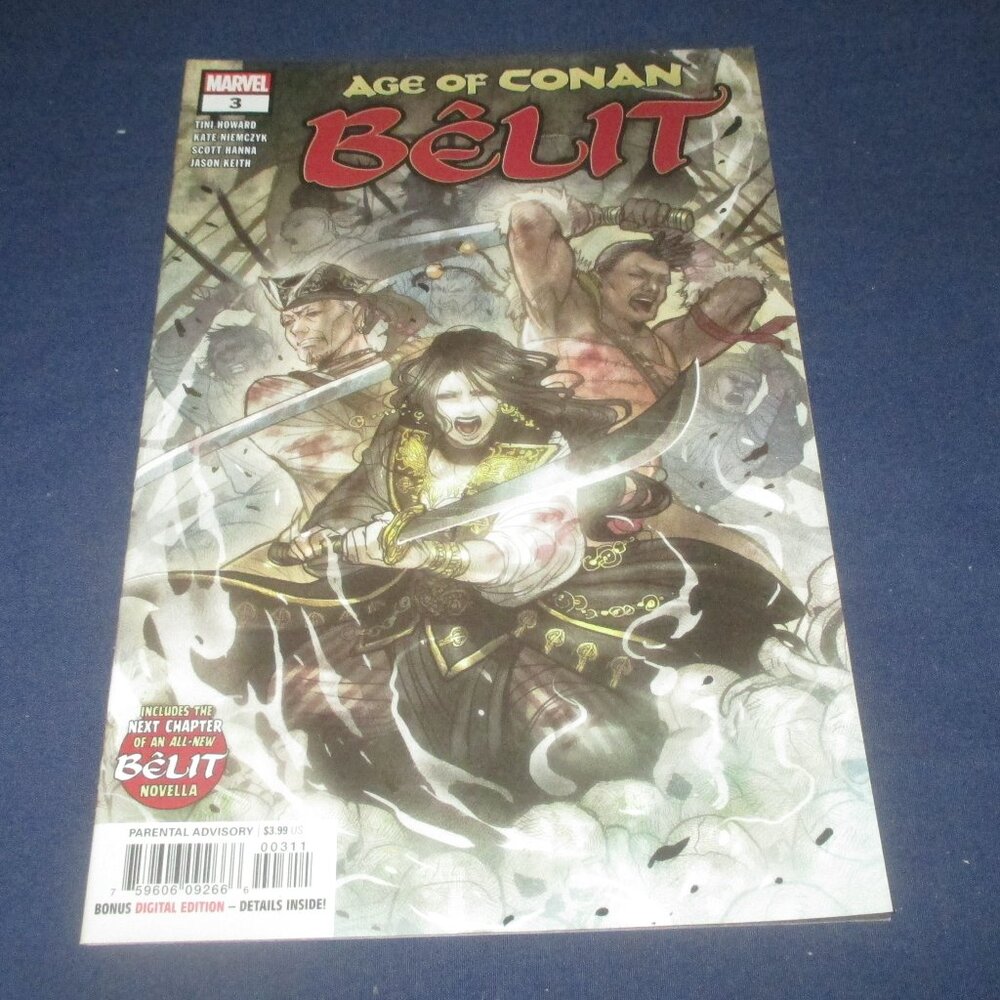 Age of Conan: Belit #3 (Marvel Comics, 2019) Variant A Cover